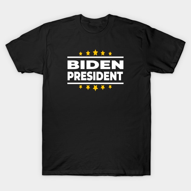 Biden for president 2020 T-Shirt by Netcam